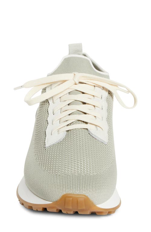 Eleventy Knit Runner Sneaker In Gray