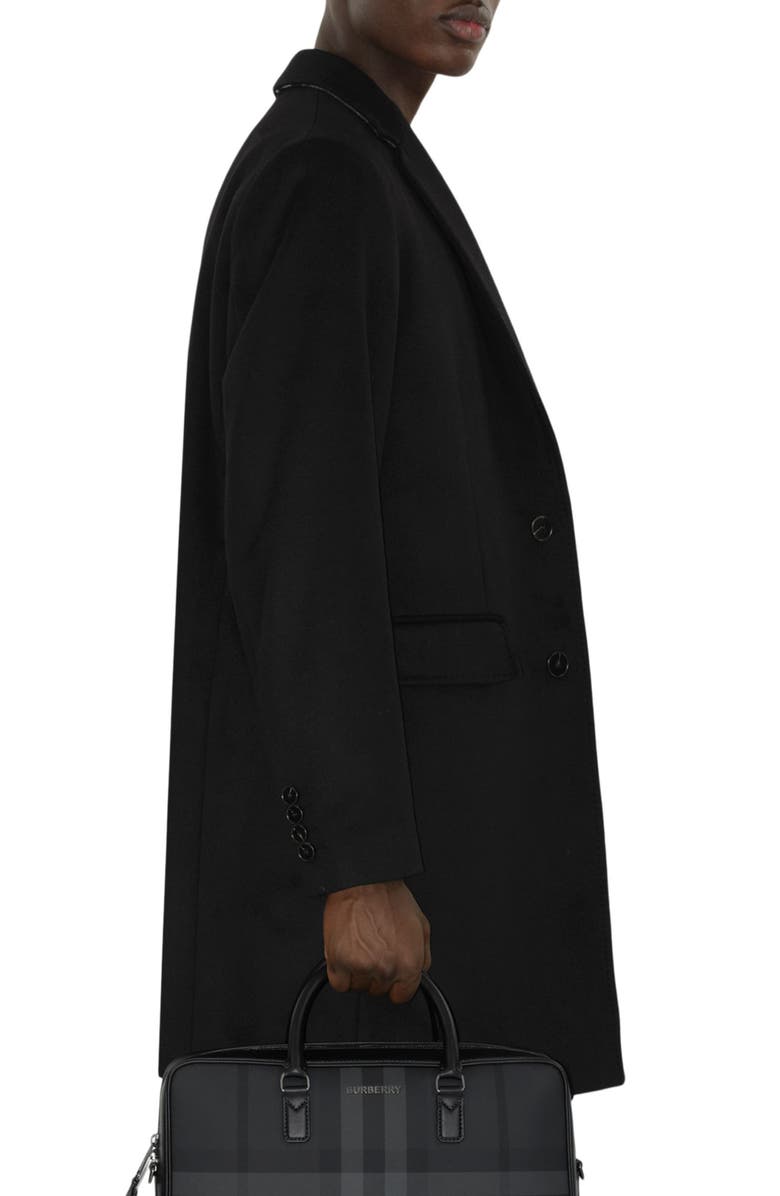 Burberry Callen Tailored Wool & Cashmere Coat, Alternate, color, 