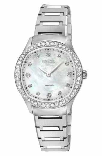 Morcote Swiss Diamond Watch, 32mm