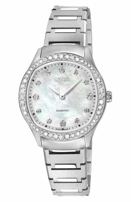 Morcote Swiss Diamond Watch, 32mm