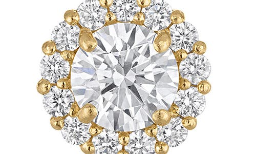 Fzn 14k Gold Lab Grown Diamond Pendant Necklace In Yellow