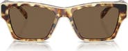 Tory Burch 53mm Rectangular Sunglasses