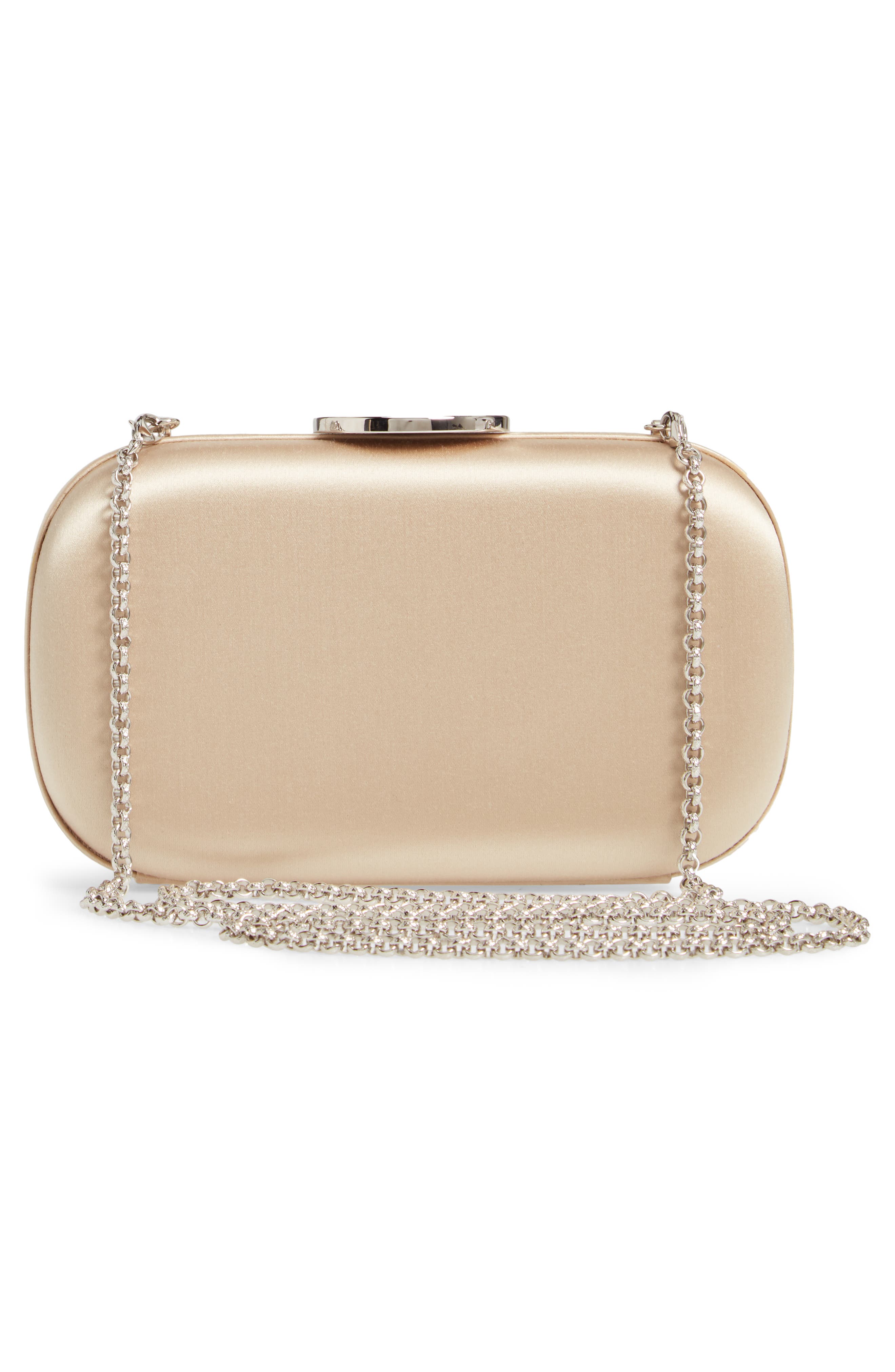 Giambattista Valli Crystal Embellished Satin Clutch, Alternate, color, 