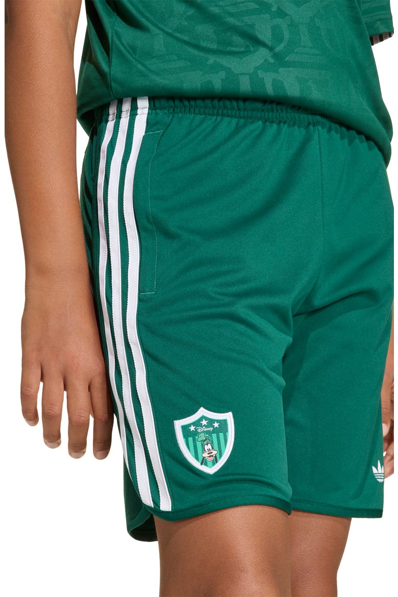 x Disney Kids' Goofy Shorts, Alternate, color, COLLEGIATE GREEN/ WHITE