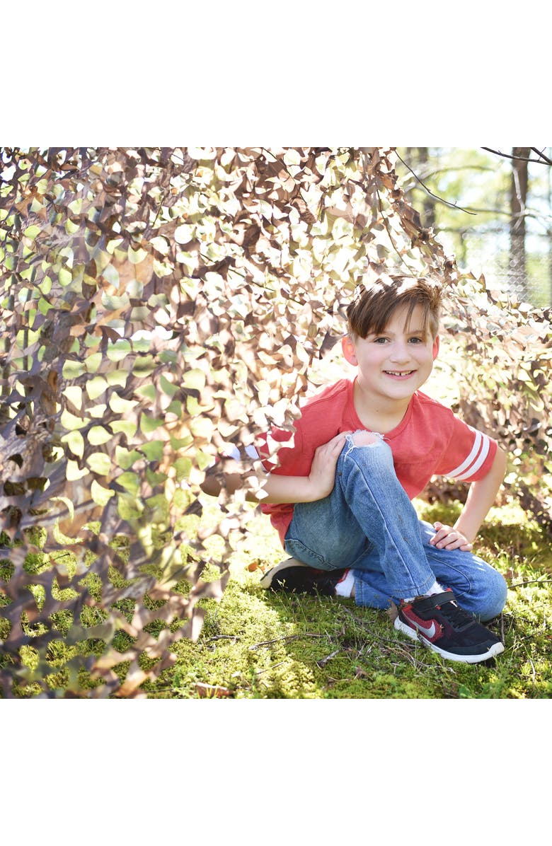 Nature Bound Camouflage Netting, 9x5' Fort Building, Alternate, color, 