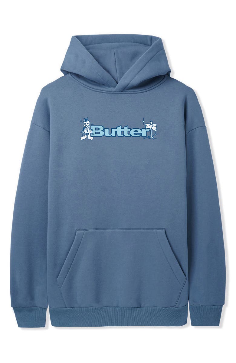 Butter Goods Quest Logo Graphic Hoodie, Main, color, 