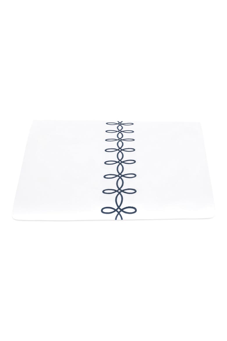 Gordian Knot Egyptian Cotton Percale Duvet Cover, Main, color, BALTIC