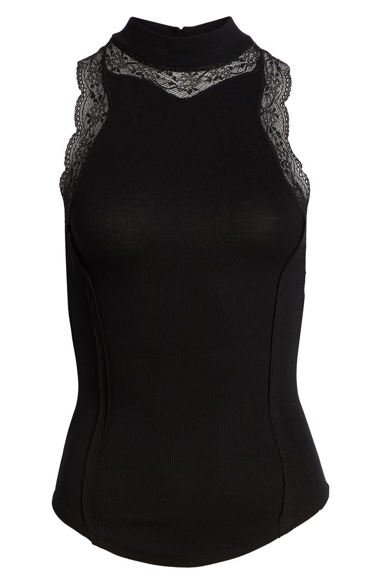 Free People Dale Back Cutout Tank, Alternate, color, 