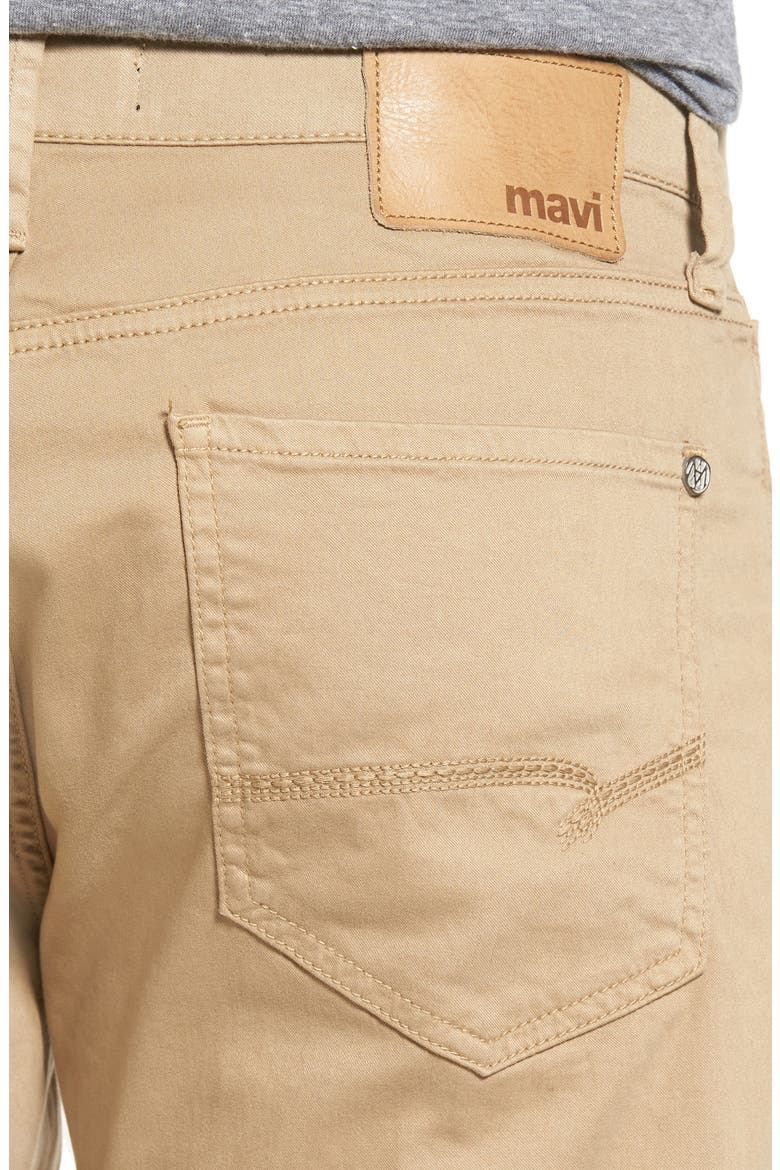 Matt Relaxed Straight Fit Jeans, Alternate, color, BRITISH KHAKI TWILL