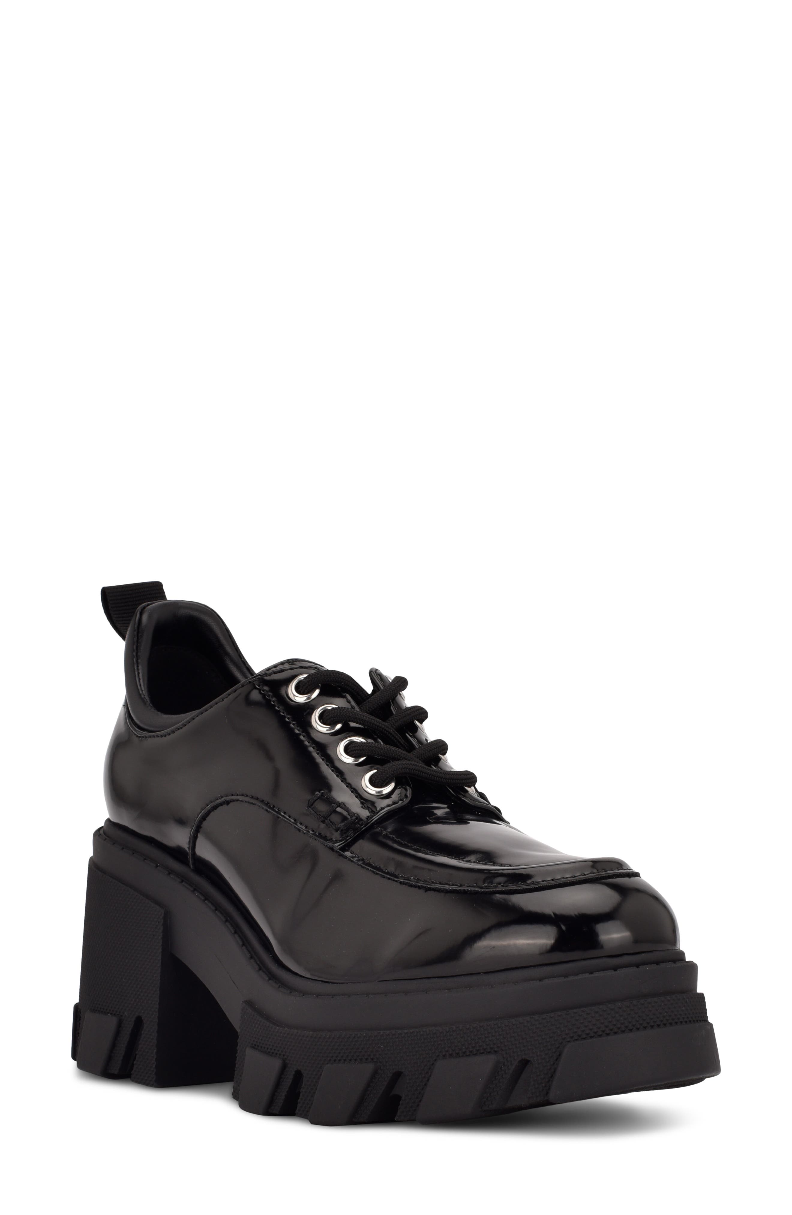 Nine West Daniel Platform Moc Toe Derby, Main, color, 