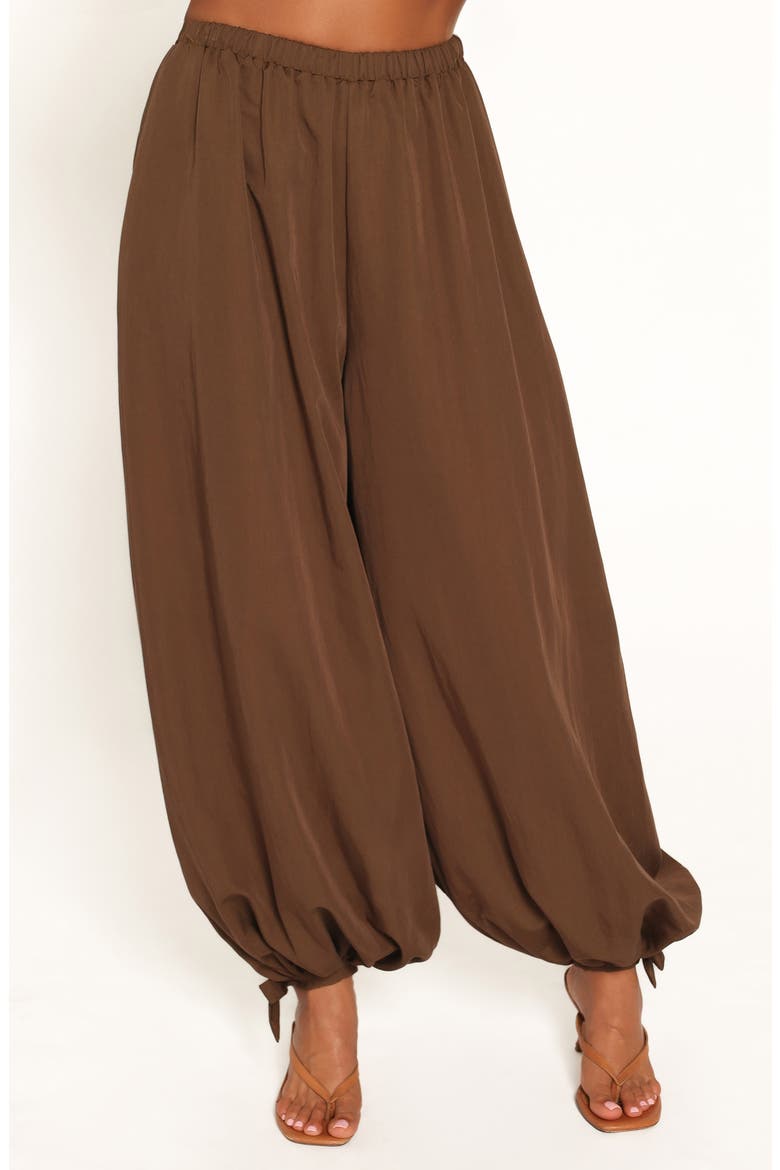 Yazmin High Waist Balloon Pants, Main, color, OLIVE GREEN