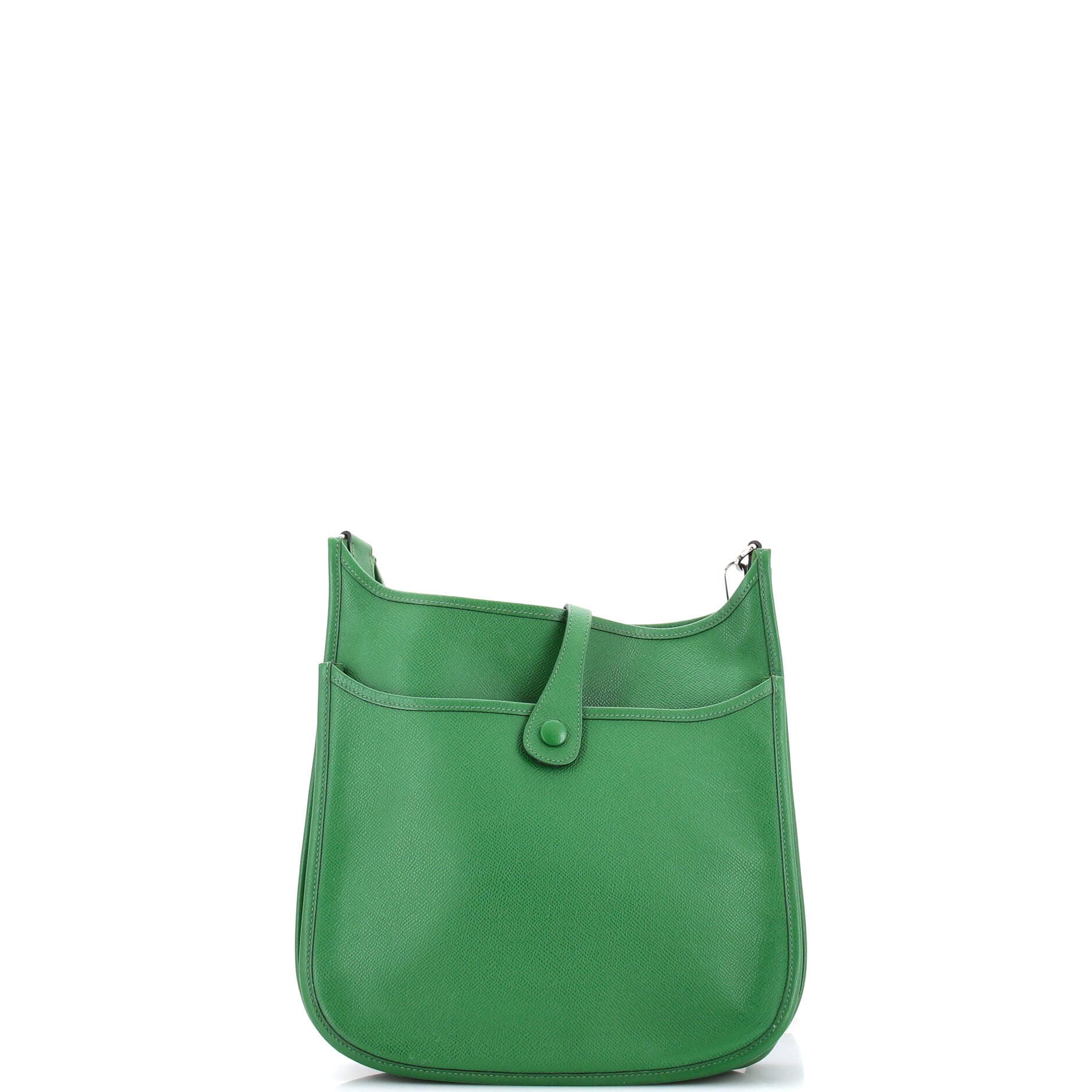 Pre-Owned Hermes Evelyne Bag Gen III Epsom PM, Alternate, color, Vert Clair