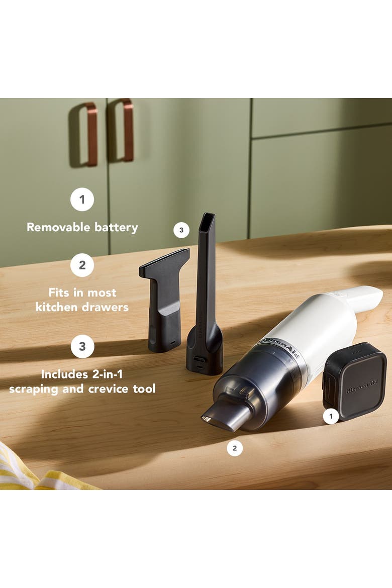 Go Cordless Kitchen Vacuum - battery sold separately, Alternate, color, Porcelain White