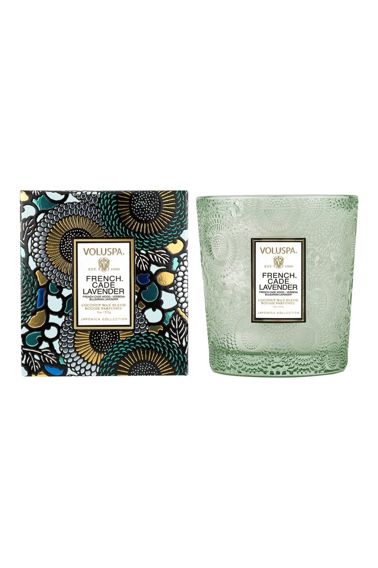 French Cade Lavender Boxed Classic Candle, Main, color, FRENCH CADE