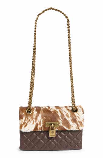 Kurt Geiger London Mini Brixton Genuine Calf Hair Crossbody Bag