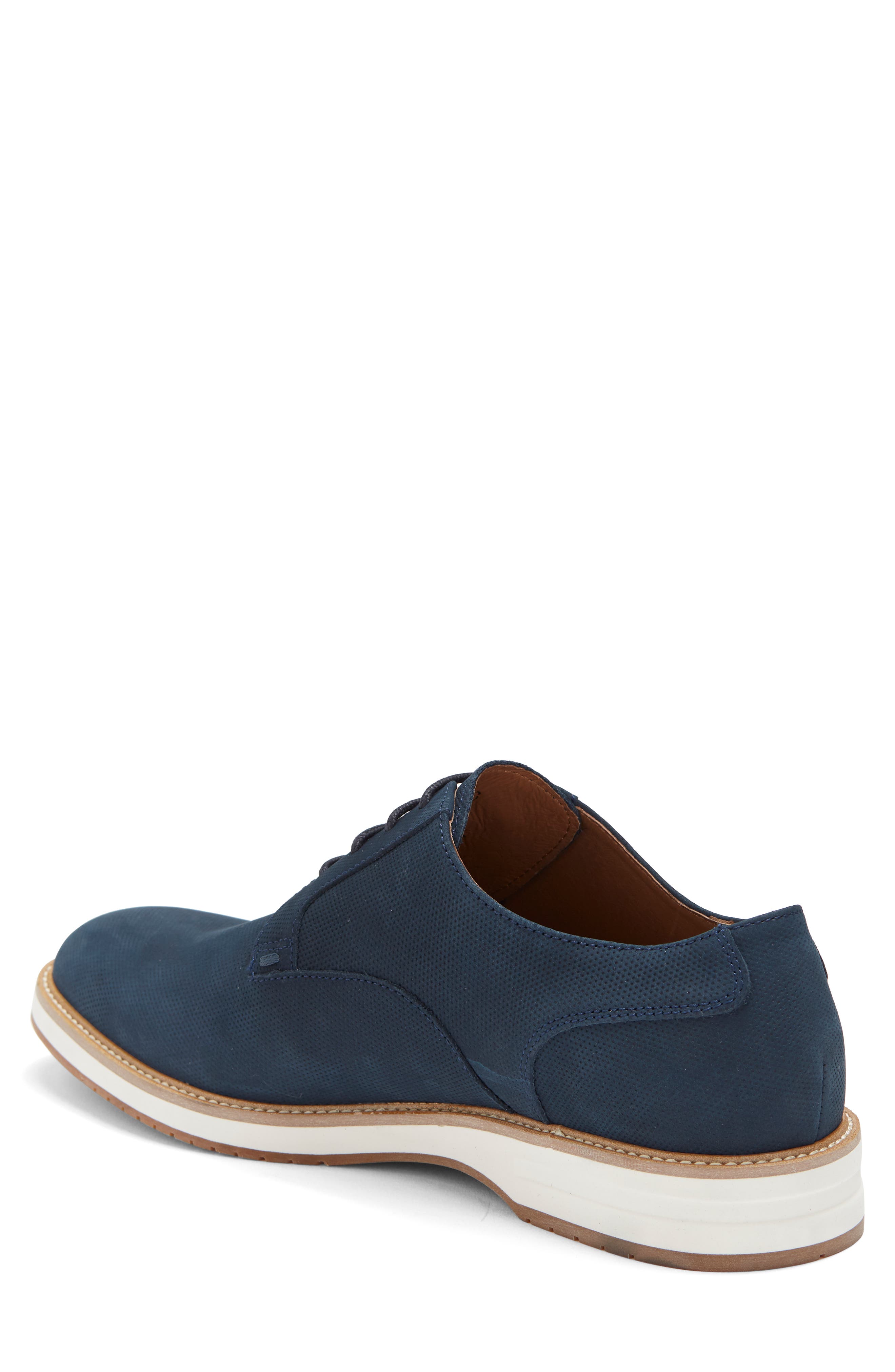 Pelton Suede Derby, Alternate, color, NAVY NUBUCK