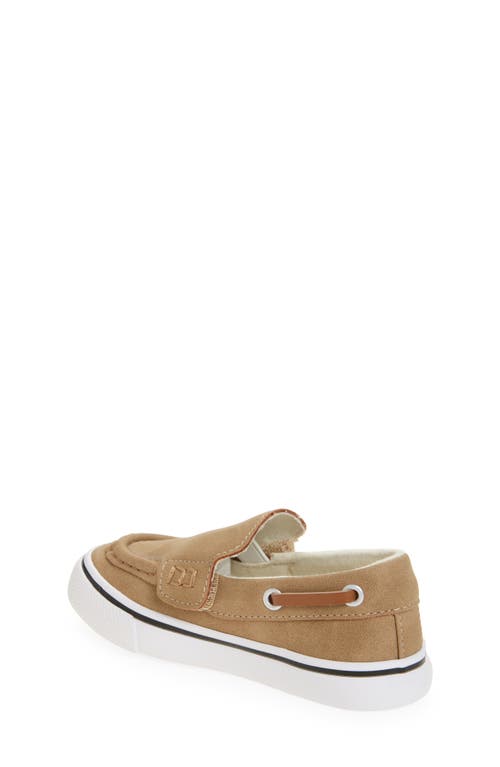 Nordstrom Kids' Richie Boat Shoe In Tan