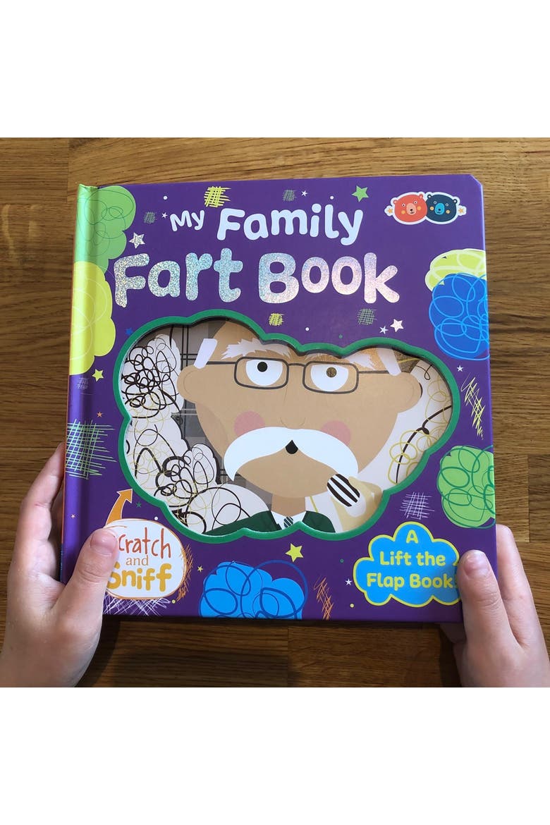 Scratch & Sniff Book My Family Fart Book, Alternate, color, Multicolored