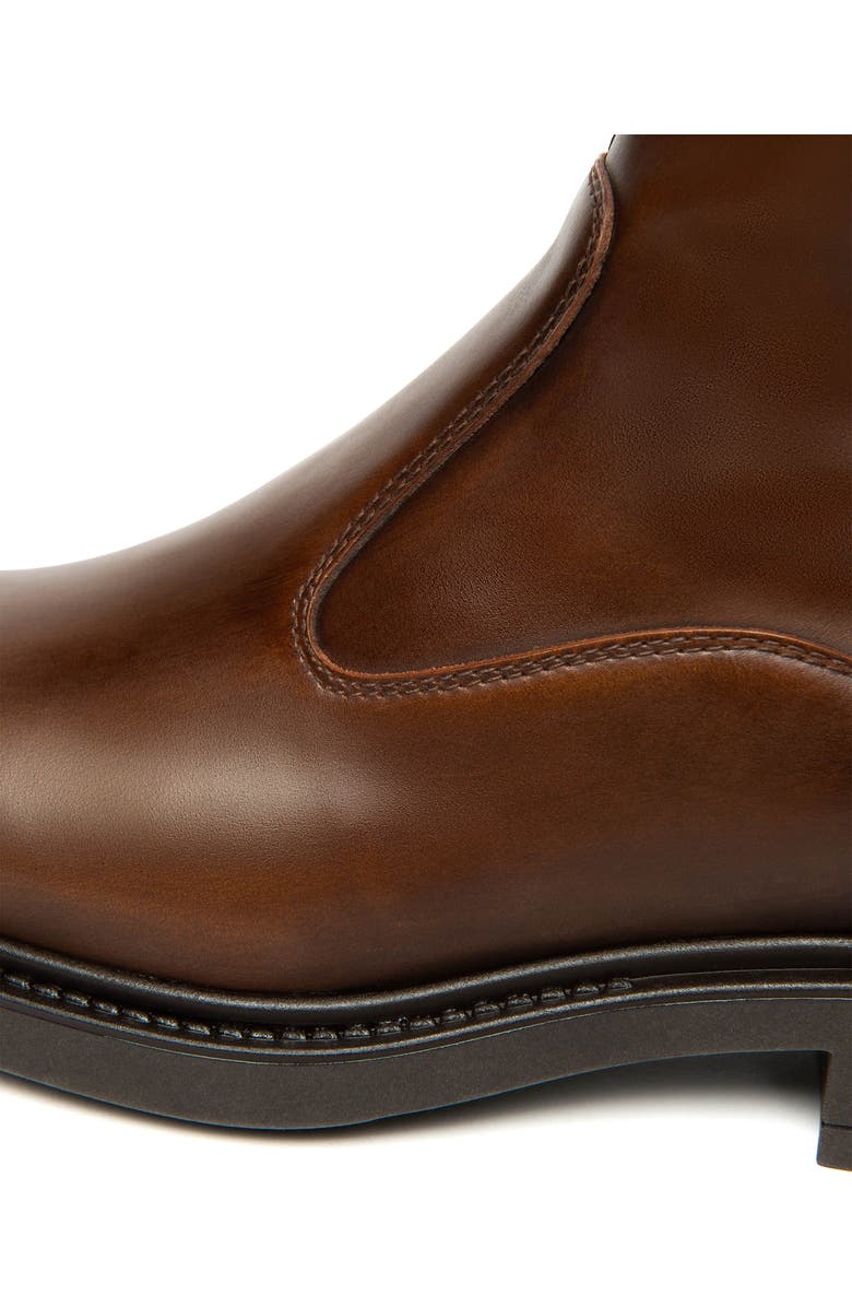 NeroGiardini Buckle Riding Boot, Alternate, color, Dark Brown