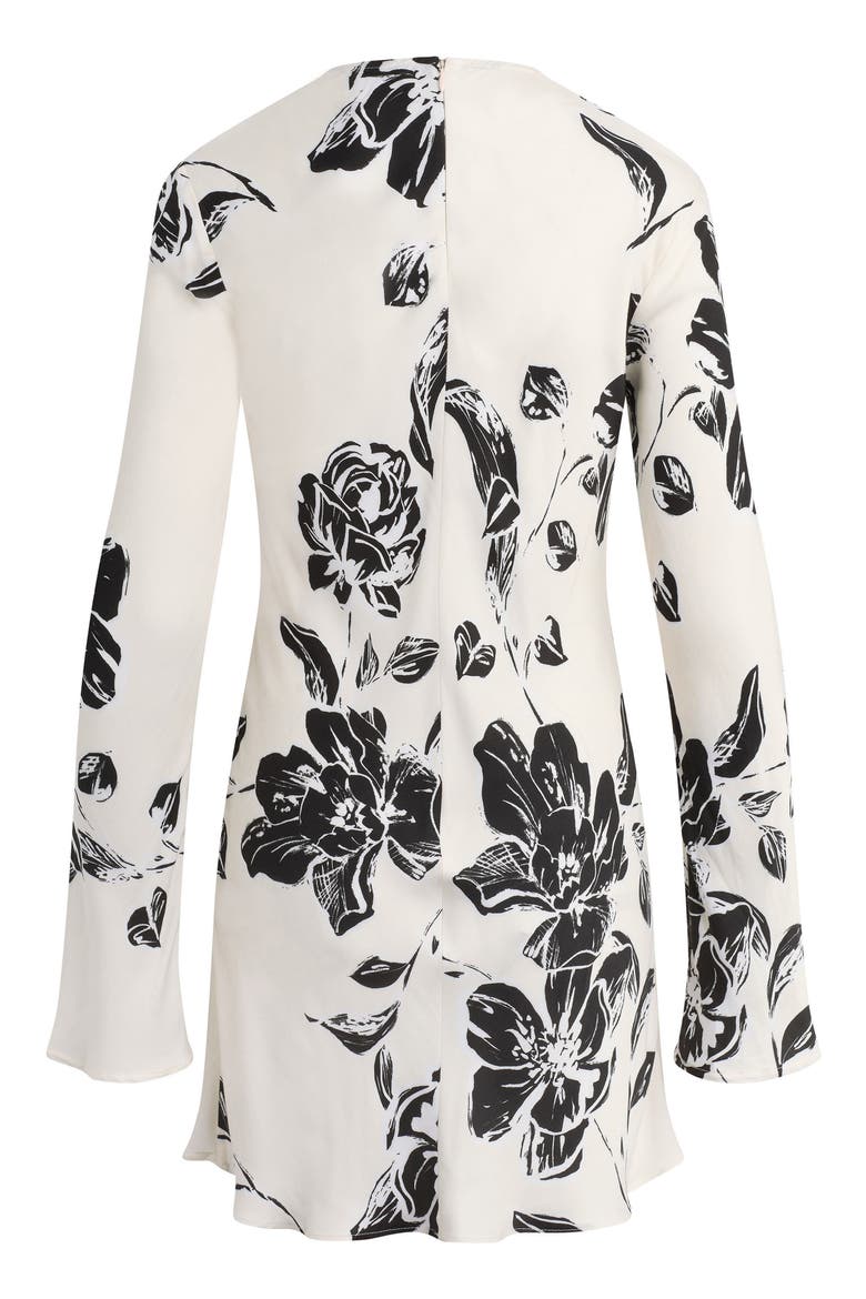 The Truly Madly Lily Print Minidress, Alternate, color, VINTAGE FLORAL