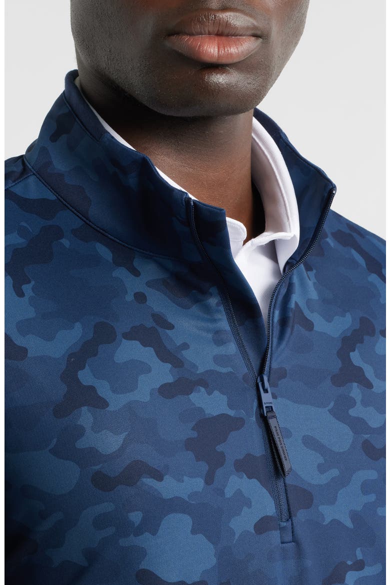 Quarter Zip Performance Golf Pullover, Alternate, color, TWILIGHT CAMO