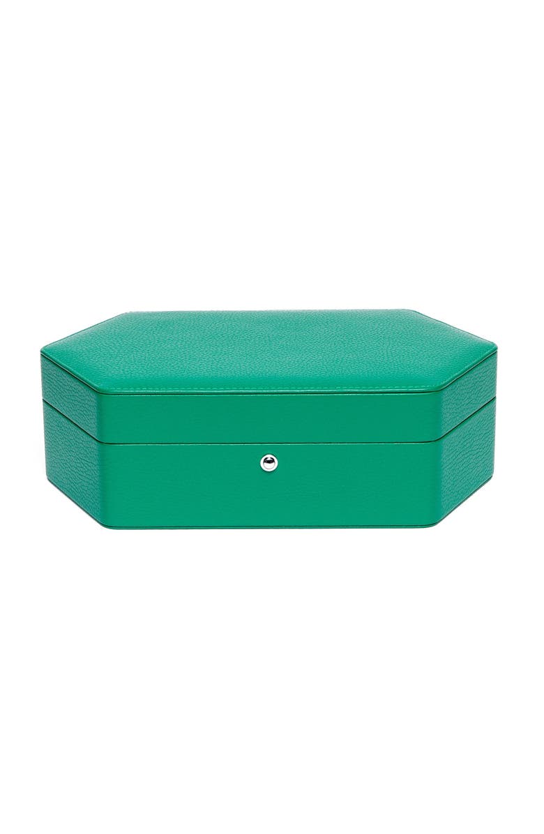 Rapport London PORTOBELLO THREE WATCH BOX, Alternate, color, Green