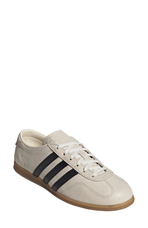 adidas Gazelle Lo Pro Sneaker in Chalk White/core Black/gum 3 at Nordstrom, Size 10