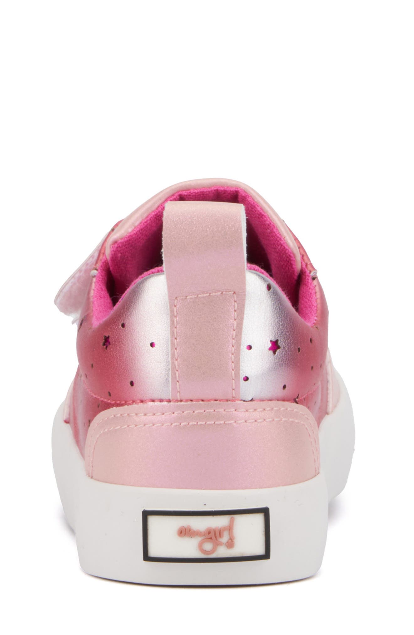 OLIVIA MILLER Kids' Good Luck Sneaker, Alternate, color, Rose