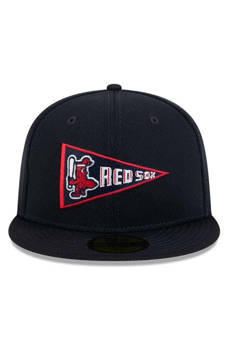 New Era Men's New Era Navy Boston Red Sox 2025 MLB Clubhouse 59FIFTY Fitted Hat, Alternate, color, Navy