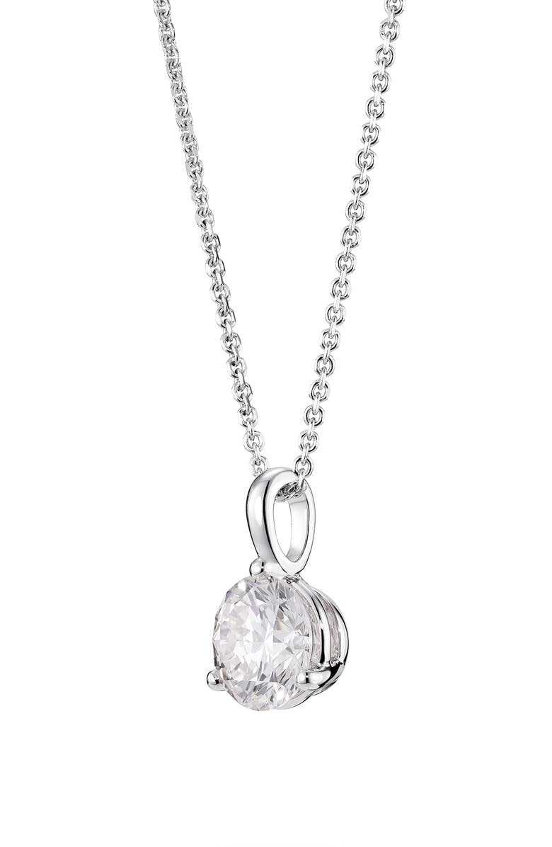 LIGHTBOX Lab-Grown Diamond Bale Pendant Necklace, Alternate, color, 