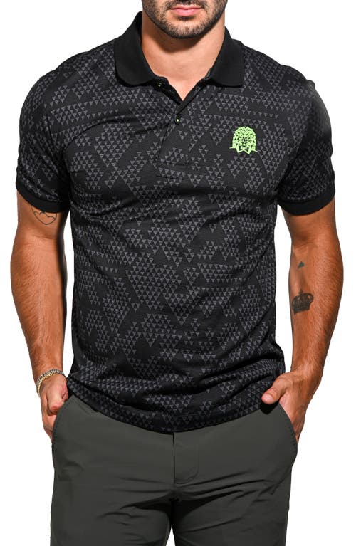 Maceoo Mozart Triangle Polo In Black