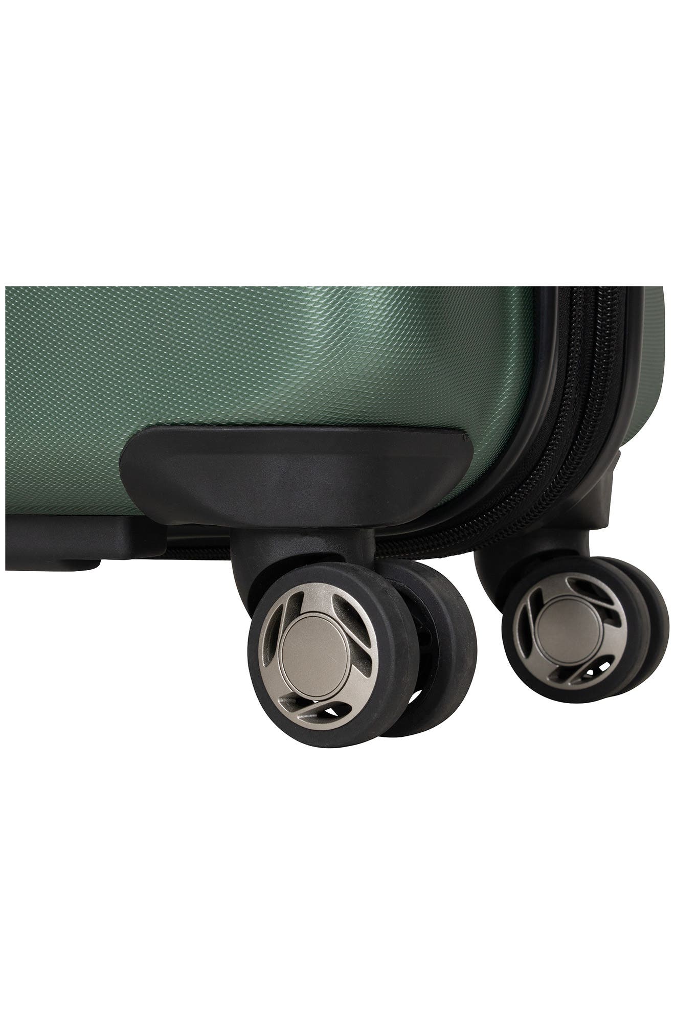 Kenneth Cole Reaction Renegade 20" Lightweight Hardside Expandable Carry-On Luggage, Alternate, color, Cilantro