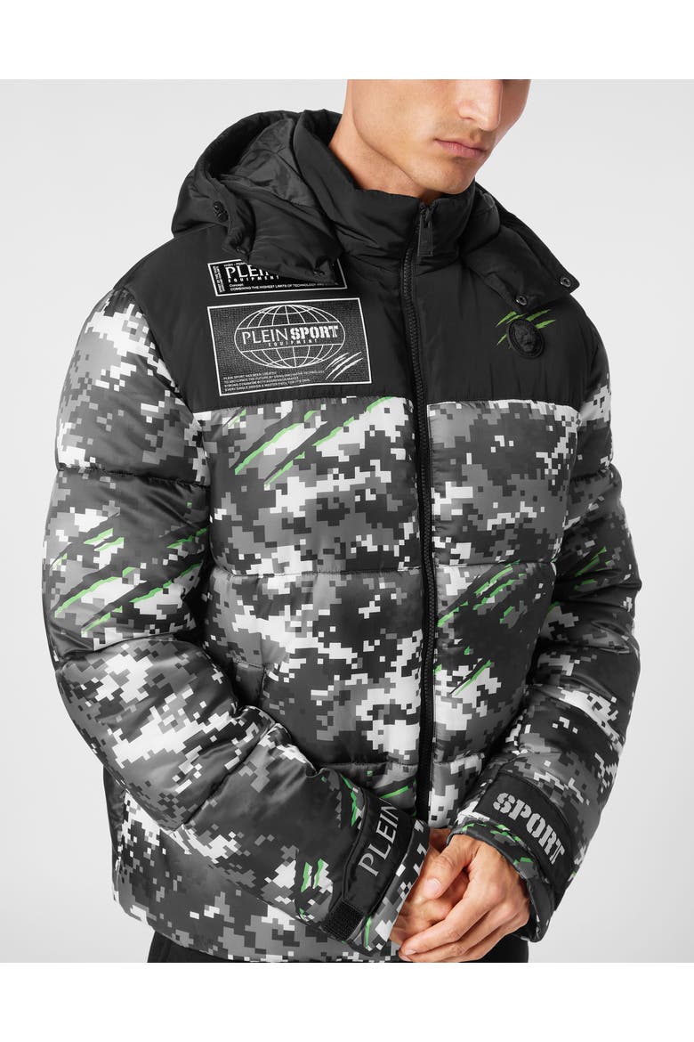 Down Jacket Men, Alternate, color, black