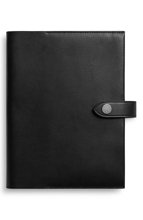 Snap Vachetta Leather Journal Cover