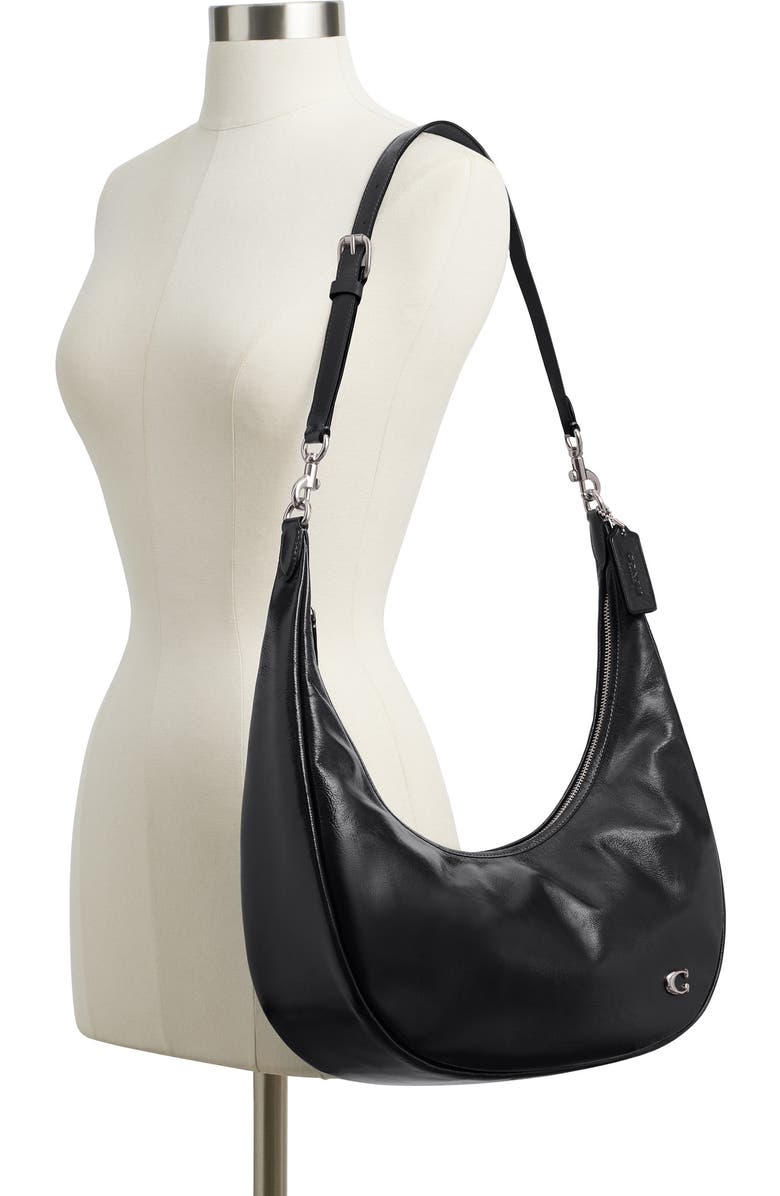 COACH Juliet Glazed Leather Sling Bag, Alternate, color,