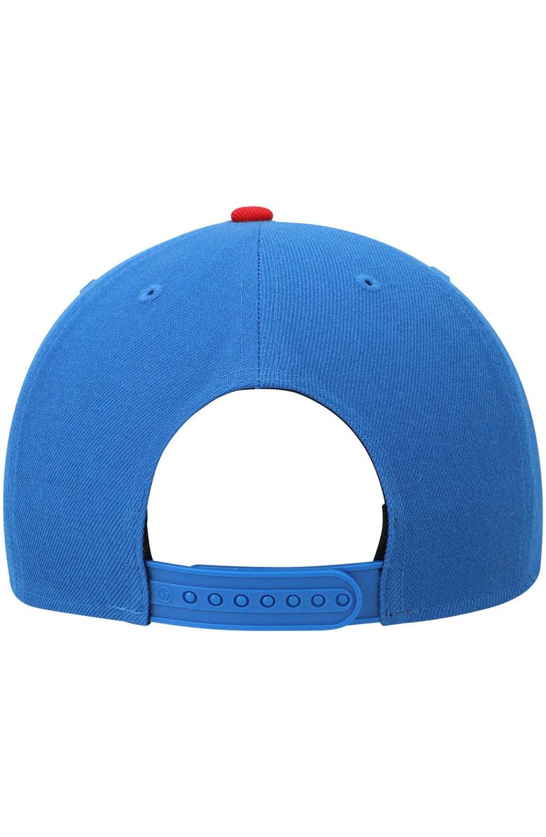 '47 Men's '47 Blue Miami Marlins 2021 City Connect Captain Snapback Hat, Alternate, color, Blue