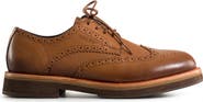 Velez Brogue Leather Shoes with Traditional Cuts
