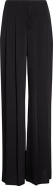 Ramy Brook Yvette Satin Wide Leg Pants