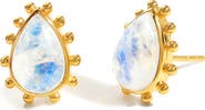 YS GEMS Pear Stud Earrings
