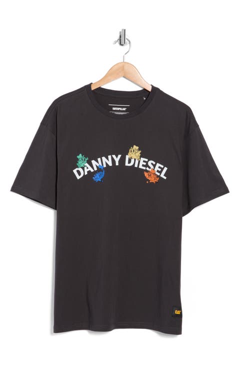 Relaxed Fit Danny Diesel Graphic T-Shirt