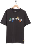 CAT WWR Relaxed Fit Danny Diesel Graphic T-Shirt