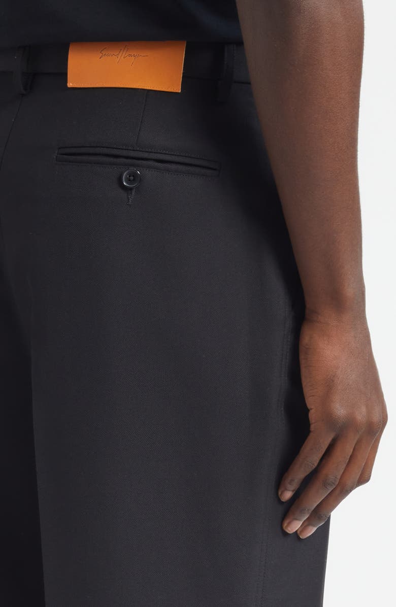 Second Layer Zooty Wool Trousers, Alternate, color, Black