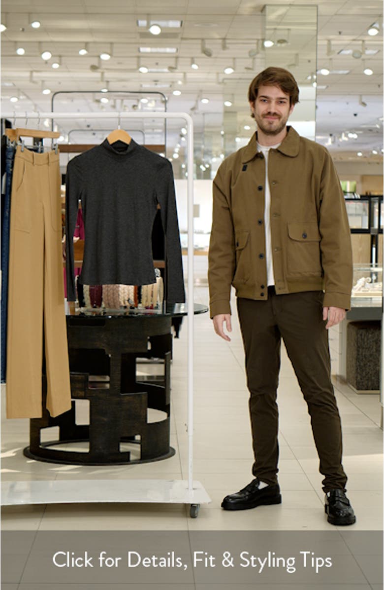 Ribbed Mock Neck Top, sales video thumbnail