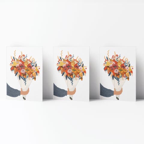 Fall/Halloween Greeting Cards "Autumn Bouquet"