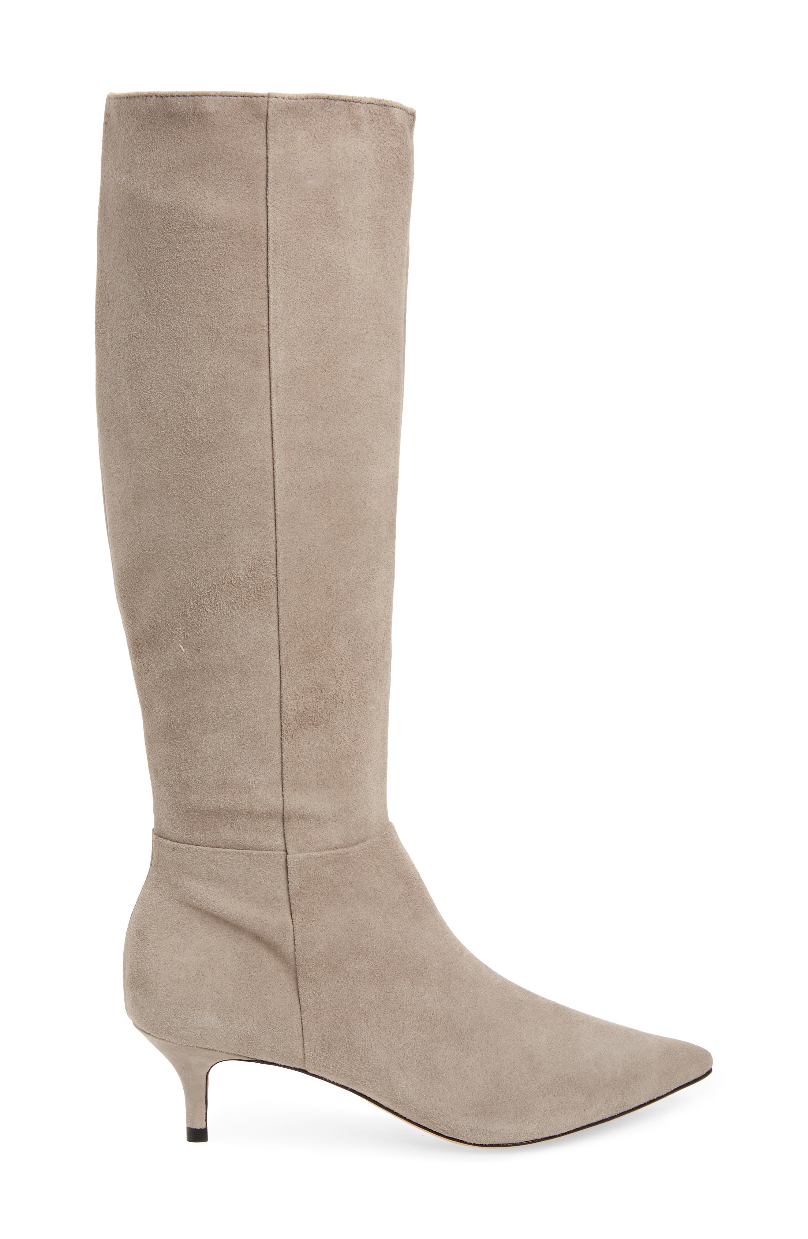 Knee High Boot, Alternate, color, MOUSE FABRIC
