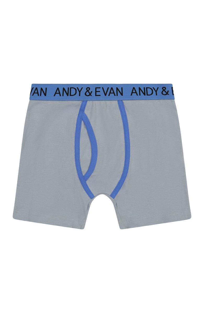 Andy & Evan Kids' 5-Pack Boxer Briefs, Alternate, color,