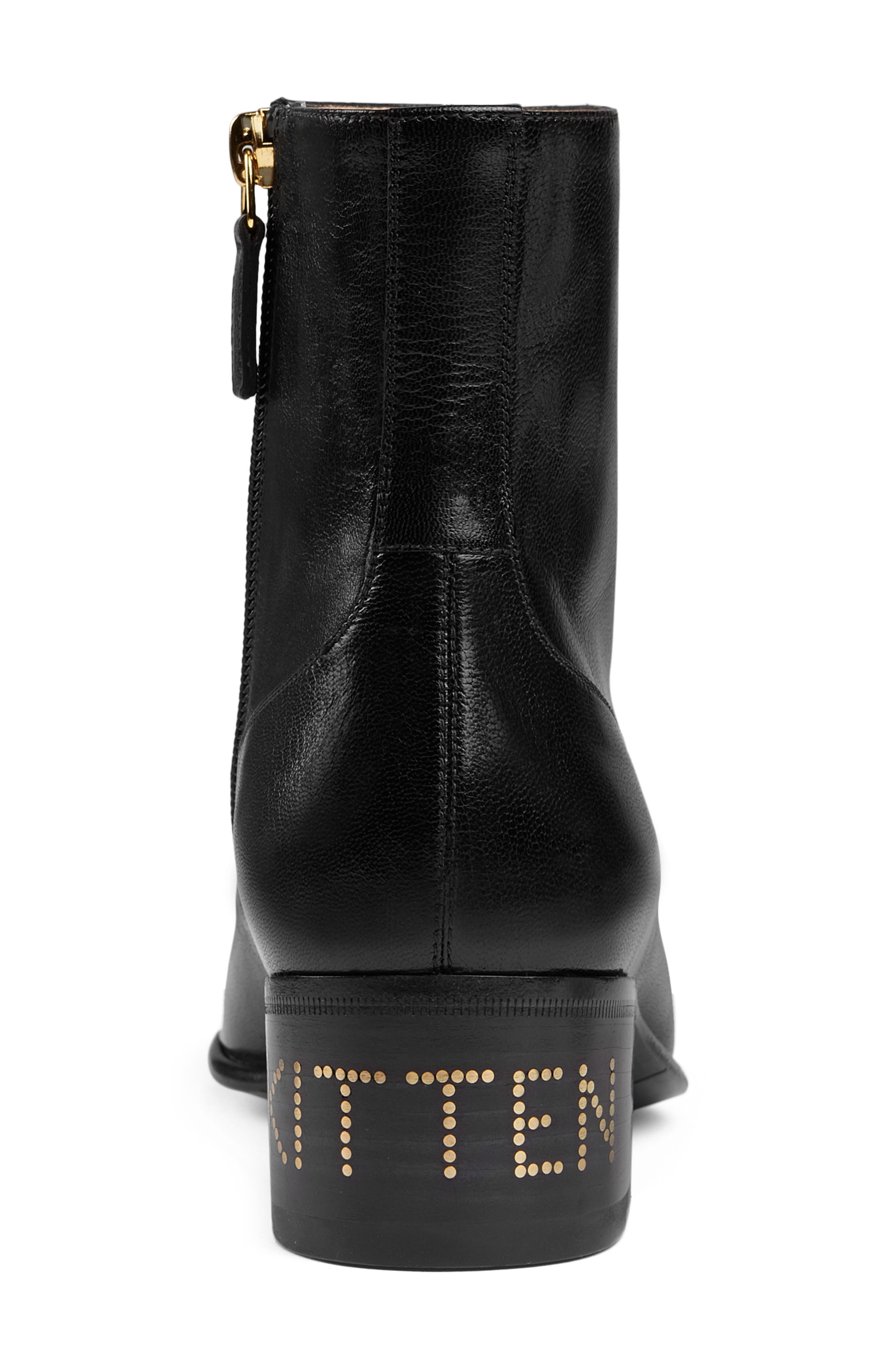 Gucci Chain Loafer Bootie, Alternate, color, 