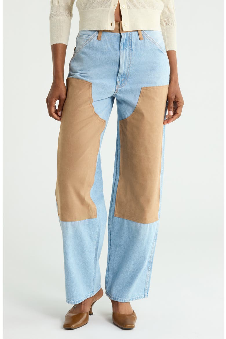 Bees Knees Stud Finder Skimp Jeans, Main, color, FEW AND FAR BETWEEN