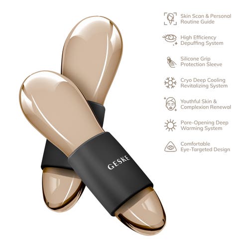 Geske Smartappguided Cool & Warm Duo Eye Massager | 7 In Gray