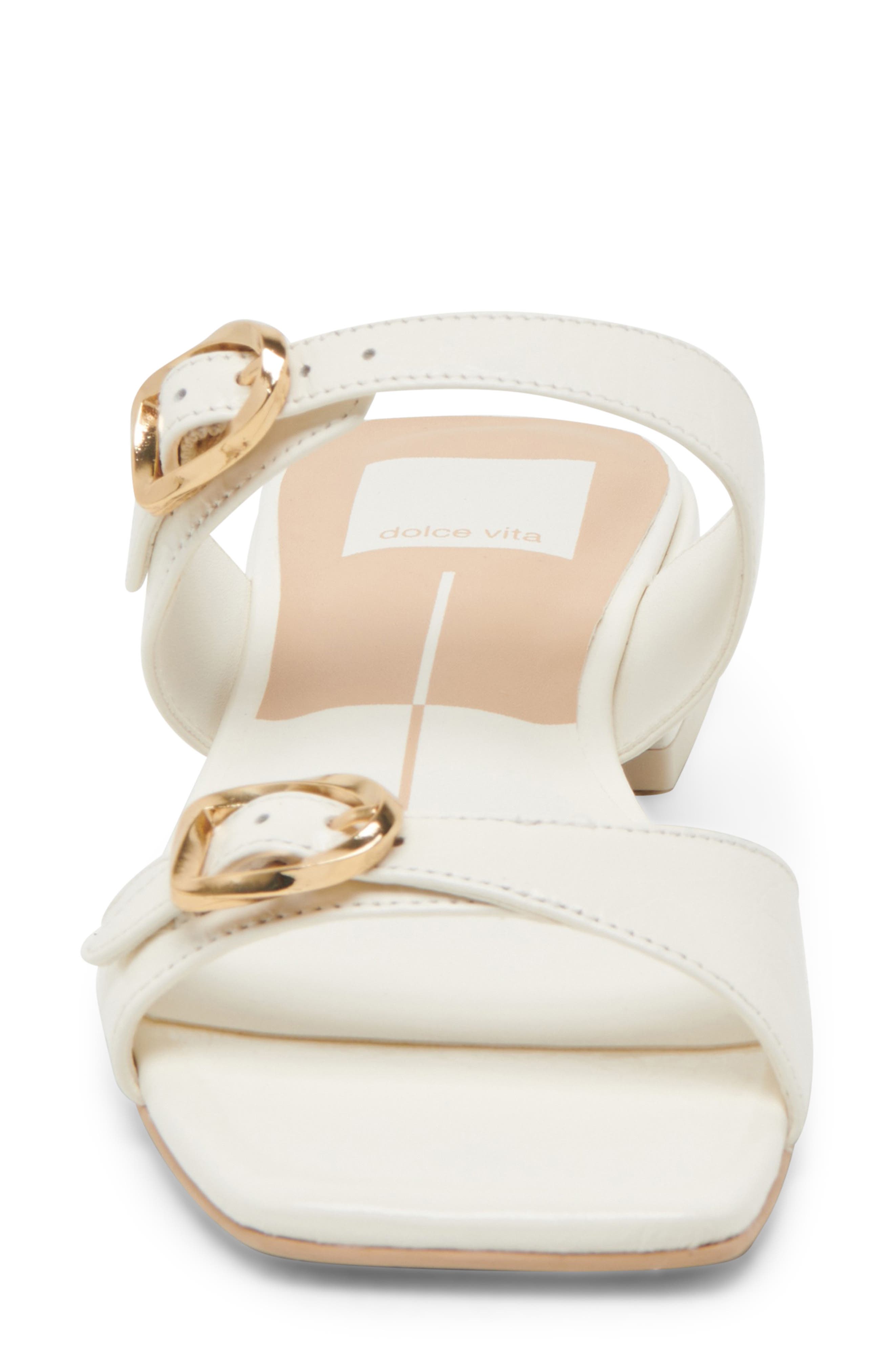 Fabola Slide Sandal, Alternate, color, WHITE CRINKLE PATENT